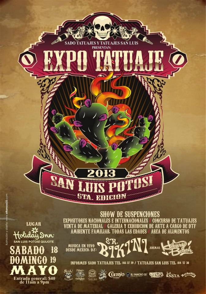 San Luis Potosi Tattoo Expo #14 20 May 2023