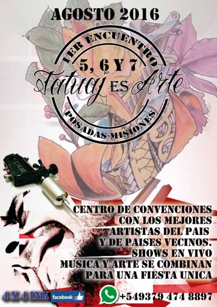 Convencion Tatuajes Arte Posadas #6 Convencion Tatuajes Arte Posadas
