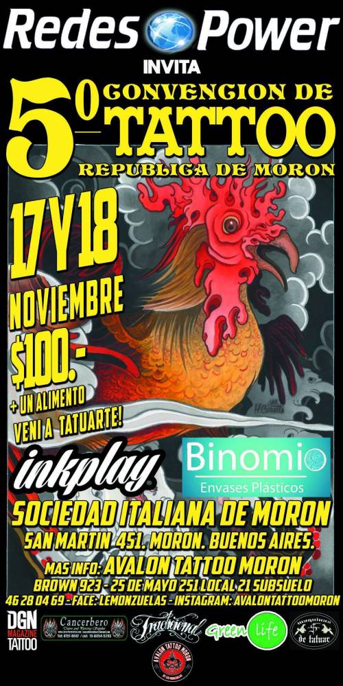 Convención de Tattoo República de Morón #6 16 November 2019
