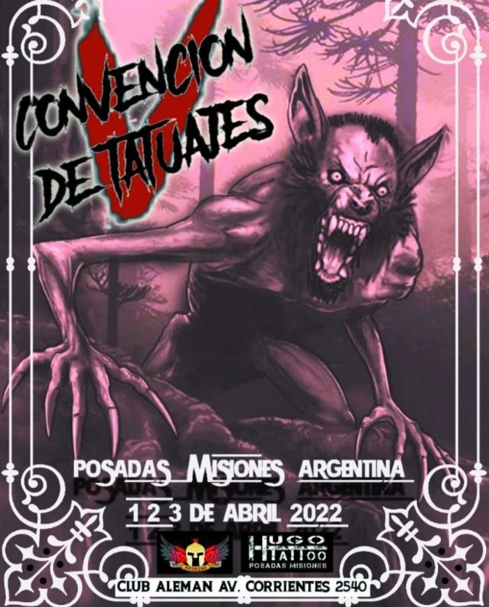 Convencion Tatuajes Arte Posadas #6 Convencion Tatuajes Arte Posadas 2022