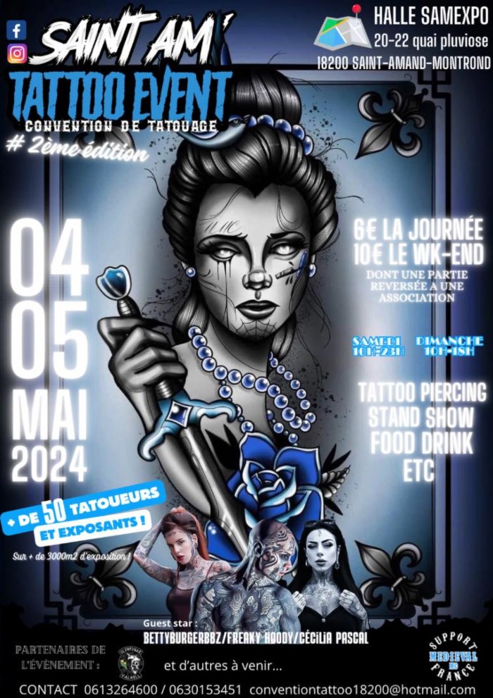 Saint AM' Tattoo Event #3 3 May 2025