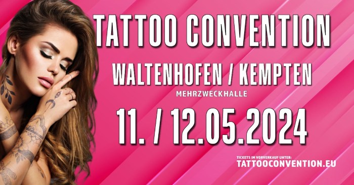 Waltenhofen Tattoo Convention 11 May 2024