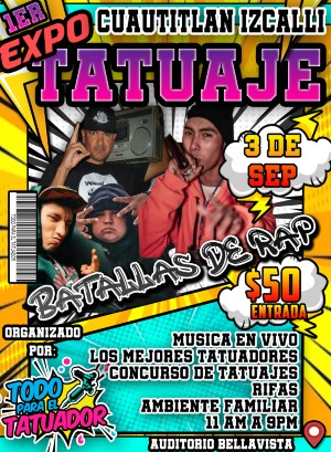 1er EXPO Tatuaje Todo Pra el Tatuador