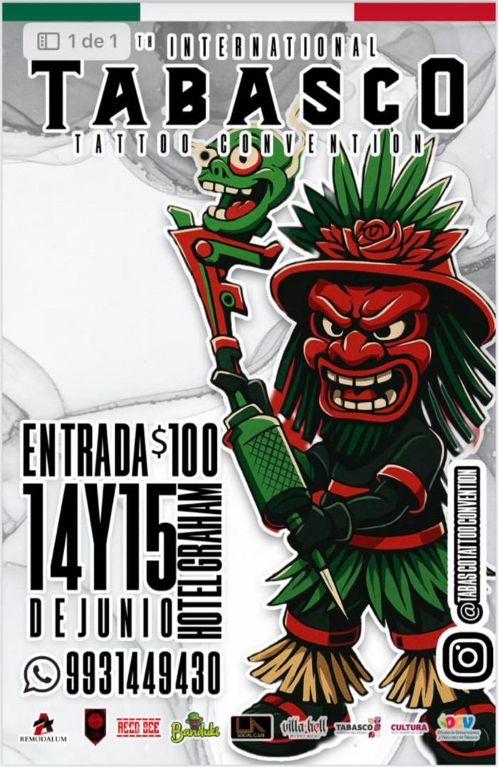 Tabasco Tattoo Convention #6 Tabasco Tattoo Convention #6 14 June 2025