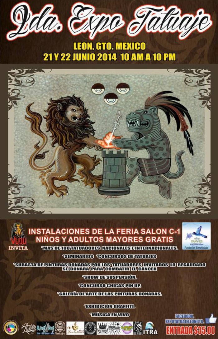 2014 Lion Tattoo Expo