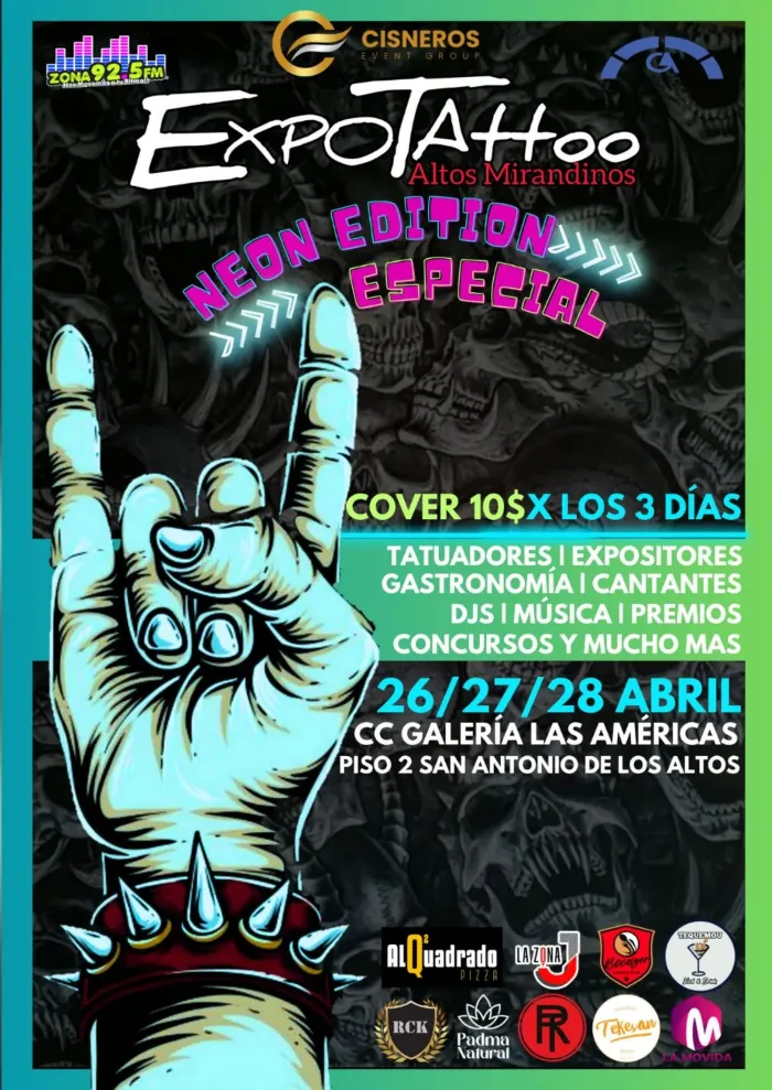 Altos Mirandinos Tattoo Expo #4 26 April 2024