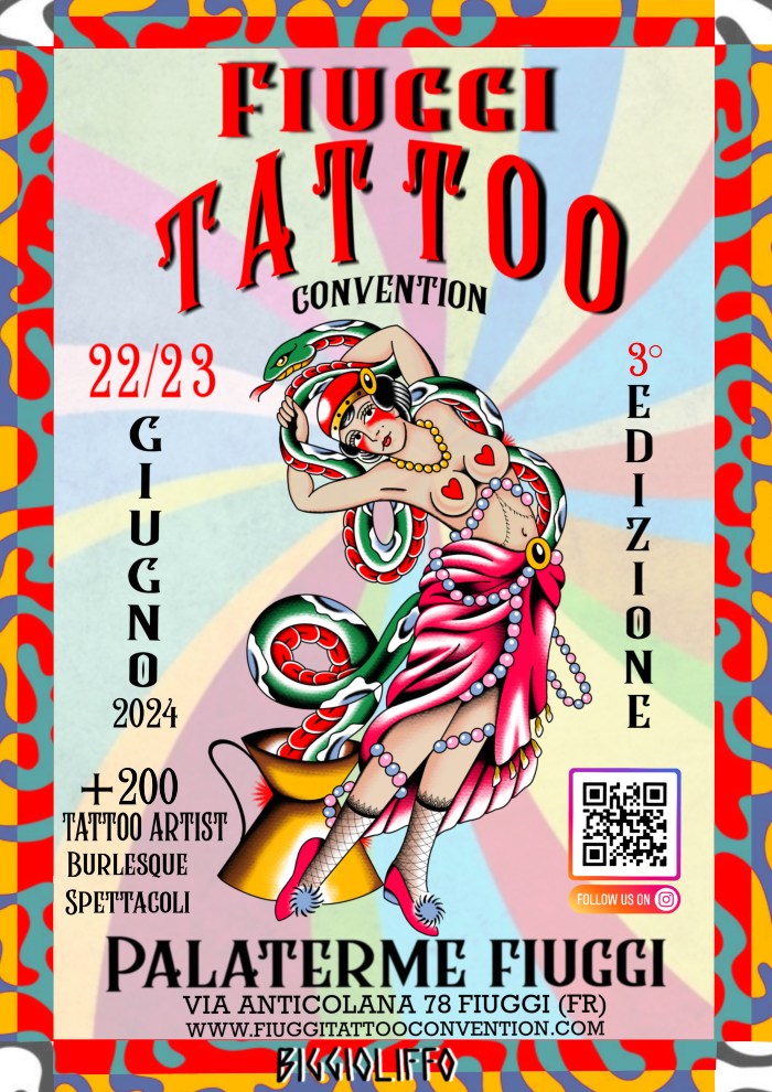 Fiuggi Tattoo Convention #3 22 June 2024