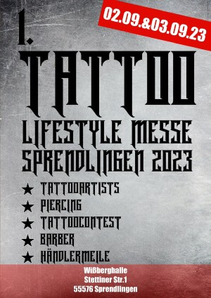 Tattoo Lifestyle Messe Sprendlingen
