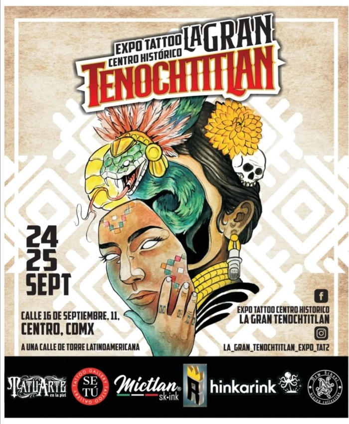 La Gran Tenochtitlan Tattoo Expo 2022