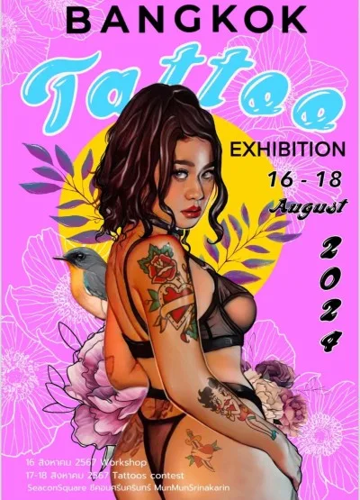 Bangkok Tattoo Exhibition 16 August 2024