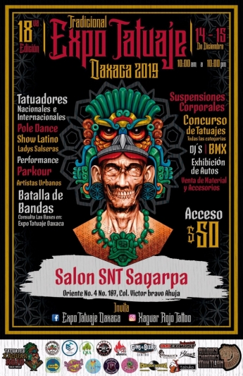 Expo Tatuaje Oaxaca #22 19 July 2025