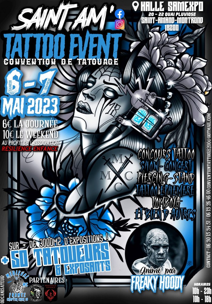 Saint AM' Tattoo Event #3 3 May 2025