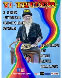 Ti-Tattoo Convention Lugano #26 Ti-Tattoo Convention Lugano #26 5 September 2025