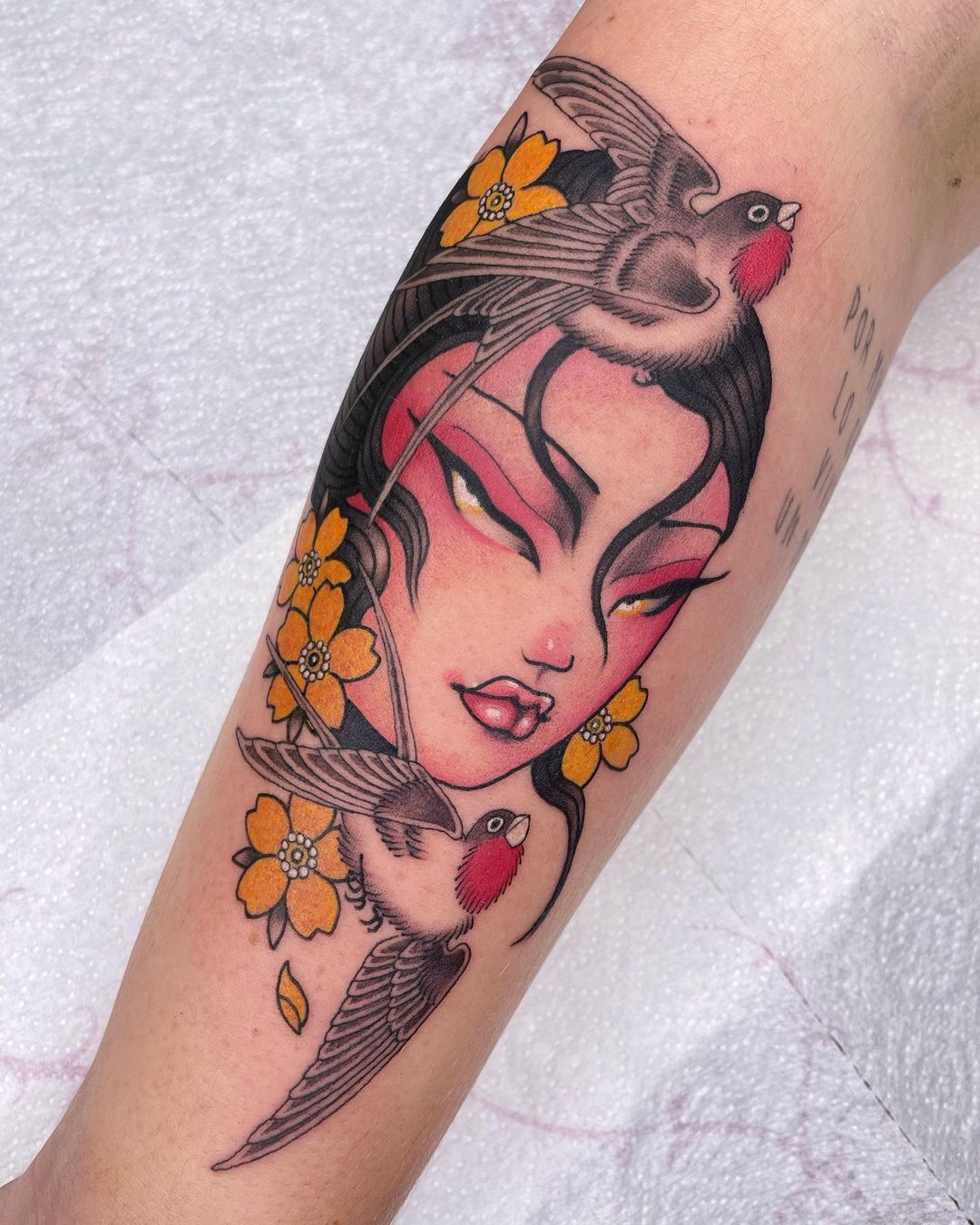 Alina Mos • A Female Neo-Japanese Tattoo Artist 12 September 2023