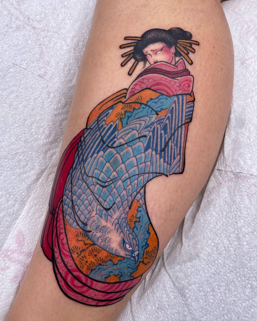 Alina Mos • A Female Neo-Japanese Tattoo Artist 12 September 2023