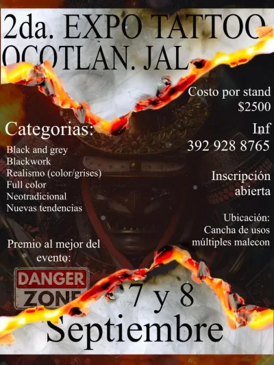 Ocotlan Jal Tattoo Expo 7 September 2024