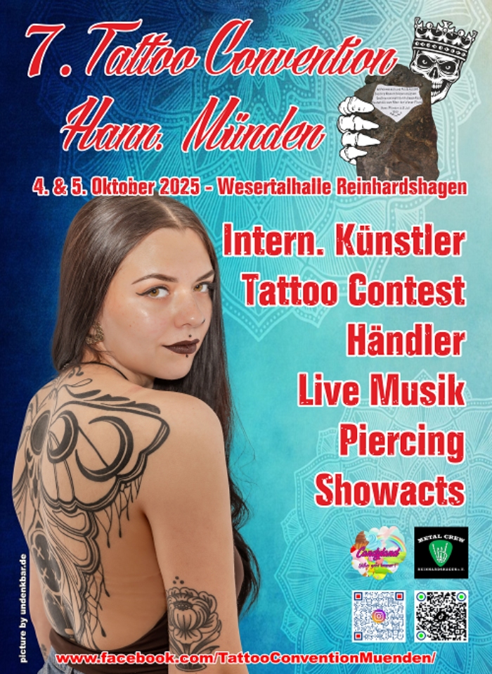 Hann. Münden Tattoo Convention #7 4 October 2025