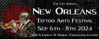 New Orleans Tattoo Arts Festival #7 New Orleans Tattoo Arts Festival 2024