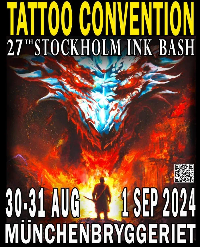 Stockholm Ink Bash Tattoo Convention #27 30 August 2024
