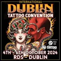 Dublin Tattoo Convention #24 24 October 2025