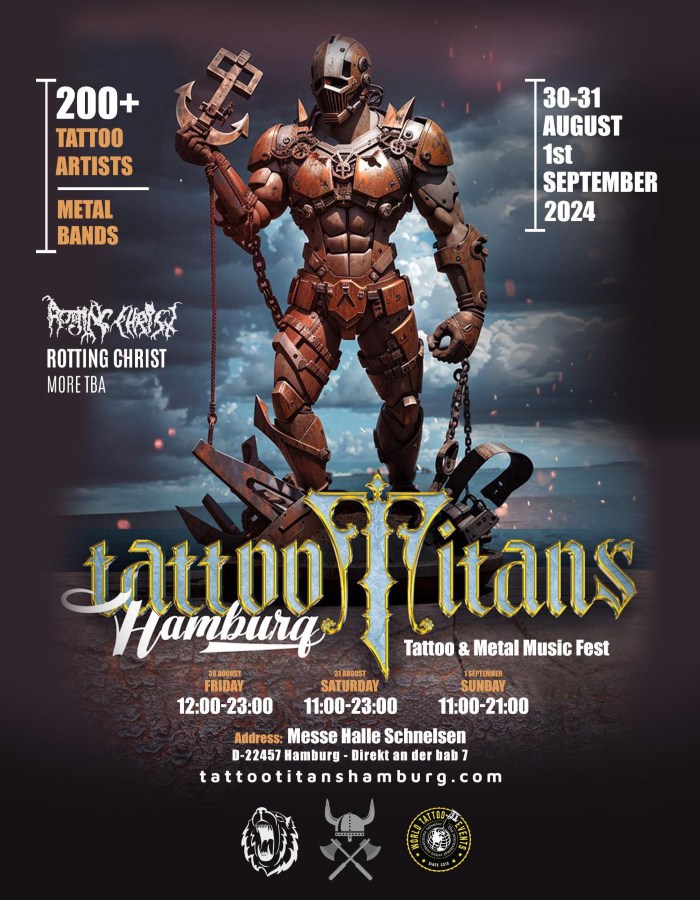 Tattoo Titans Hamburg 30 August 2024