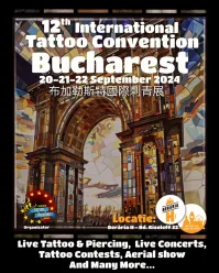 Bucharest Tattoo Convention #13 Bucharest Tattoo Convention #13 29 August 2025