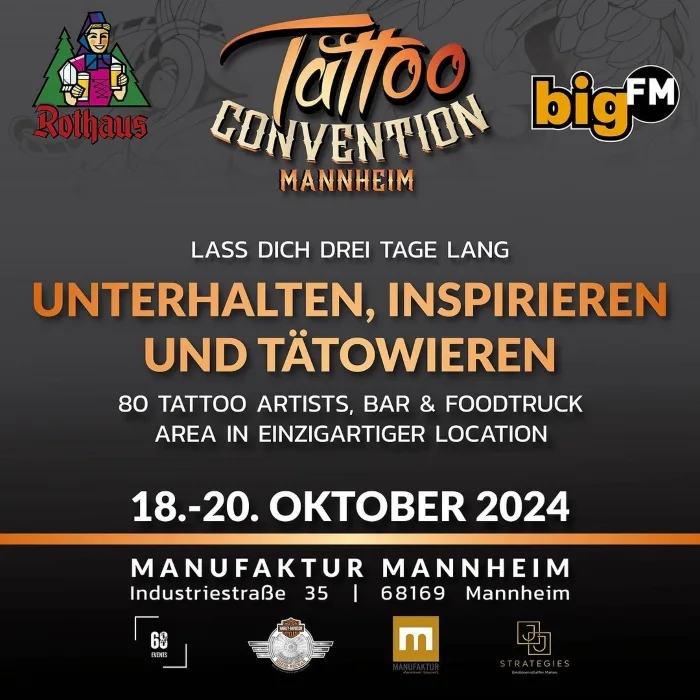 Mannheim Tattoo Convention Mannheim Tattoo Convention 31 October 2025