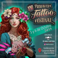 Primavera Tattoo Festival #5 4 October 2025