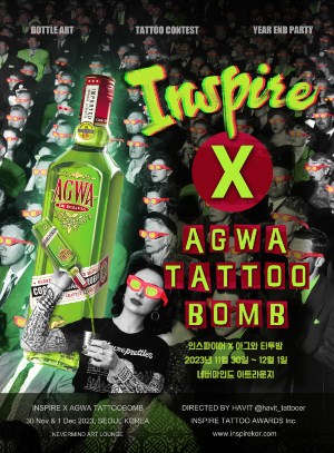 Inspire X Agwa Tattoo Bomb 30 November 2023