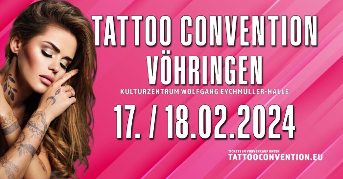 Vöhringen Tattoo Convention 17 February 2024