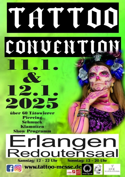 Tattoo Messe Erlangen 2025