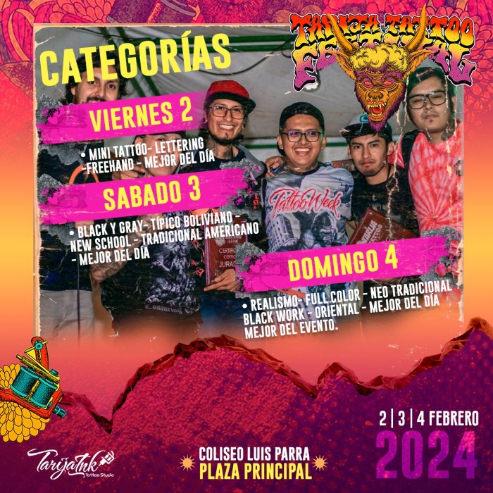 Tarija Tattoo Festival #7 2 February 2024