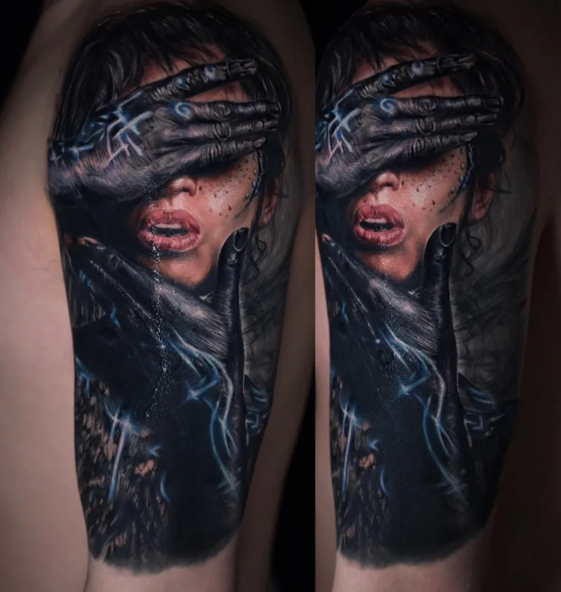 Cathy • Hyper Realism Tattoo Master from China 25 February 2024