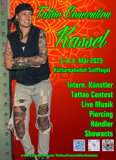 Kassel Tattoo Convention 3 May 2025