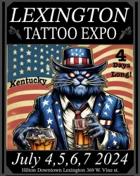Lexington Tattoo Expo (2026) Lexington Tattoo Expo (2026) 2 July 2026