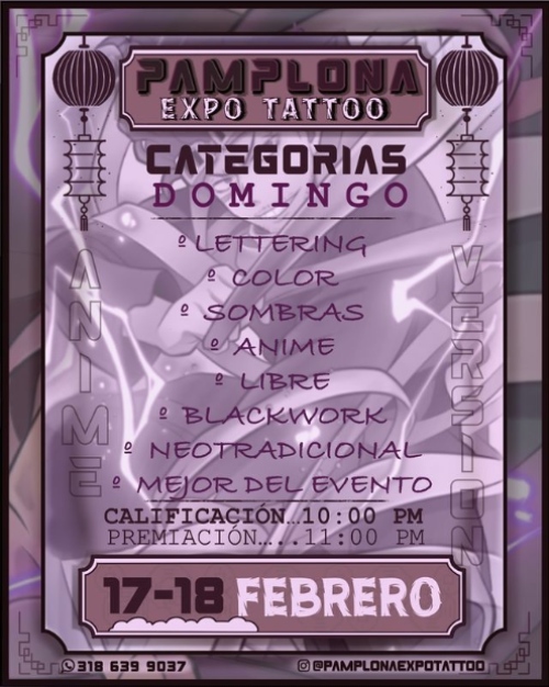 Pamplona Expo Tattoo 17 February 2024