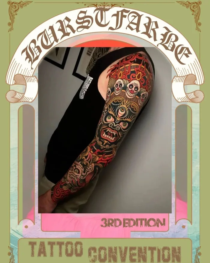 Burstfarbe Tattoo Convention 8 March 2024