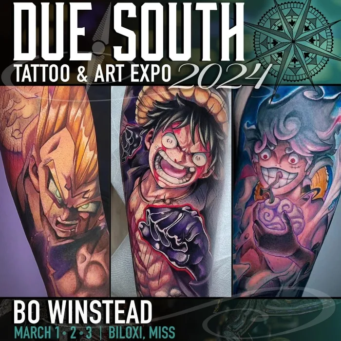Due South Tattoo Expo #9 1 March 2024