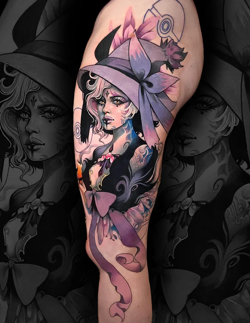 Gaby Castel • The French Master of Art Nouveau Fusion Tattoos 12 March 2024