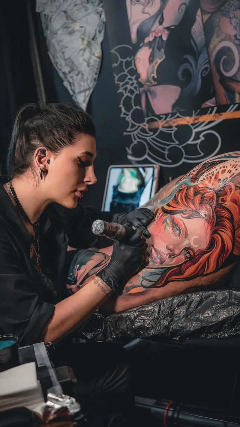 Gaby Castel • The French Master of Art Nouveau Fusion Tattoos 12 March 2024