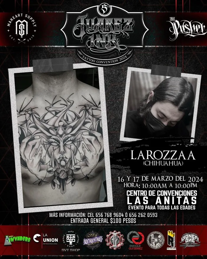 Juarez Ink Tattoo Convention #5 16 March 2024