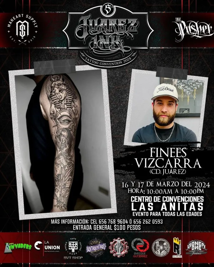 Juarez Ink Tattoo Convention #5 16 March 2024