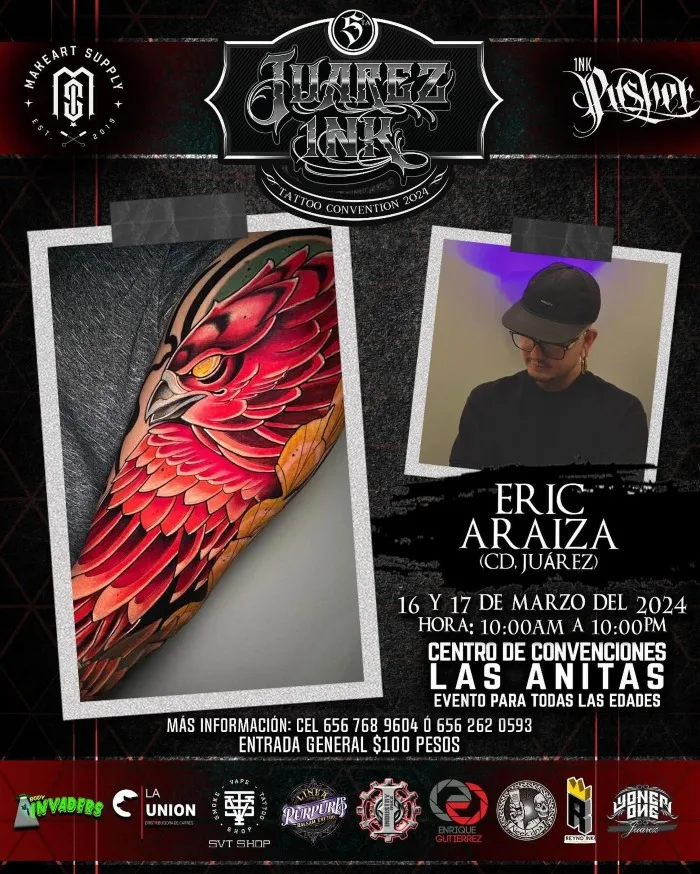 Juarez Ink Tattoo Convention #5 16 March 2024