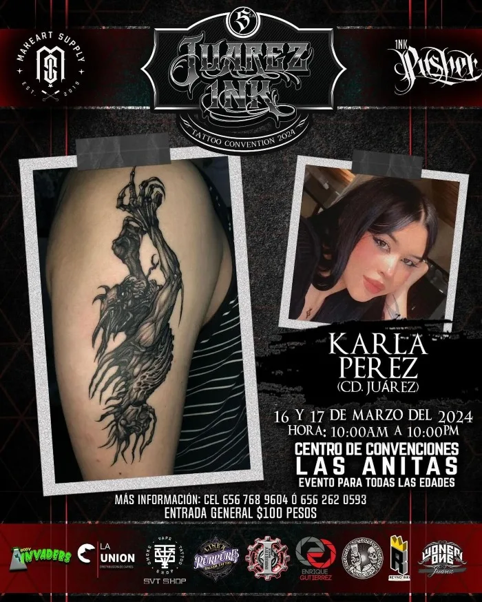 Juarez Ink Tattoo Convention #5 16 March 2024