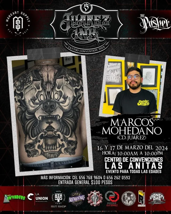 Juarez Ink Tattoo Convention #5 16 March 2024