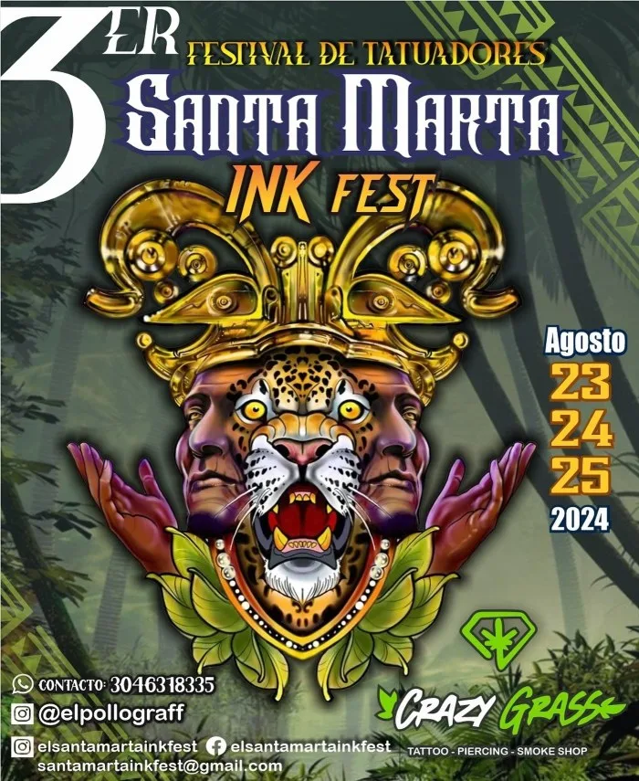 Santa Marta Ink Fest #3 Santa Marta Ink Fest 2024