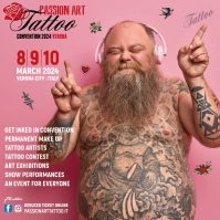 Passion Art Tattoo Convention Verona 7 March 2025