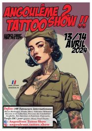 Angouleme Tattoo Show 12 April 2025