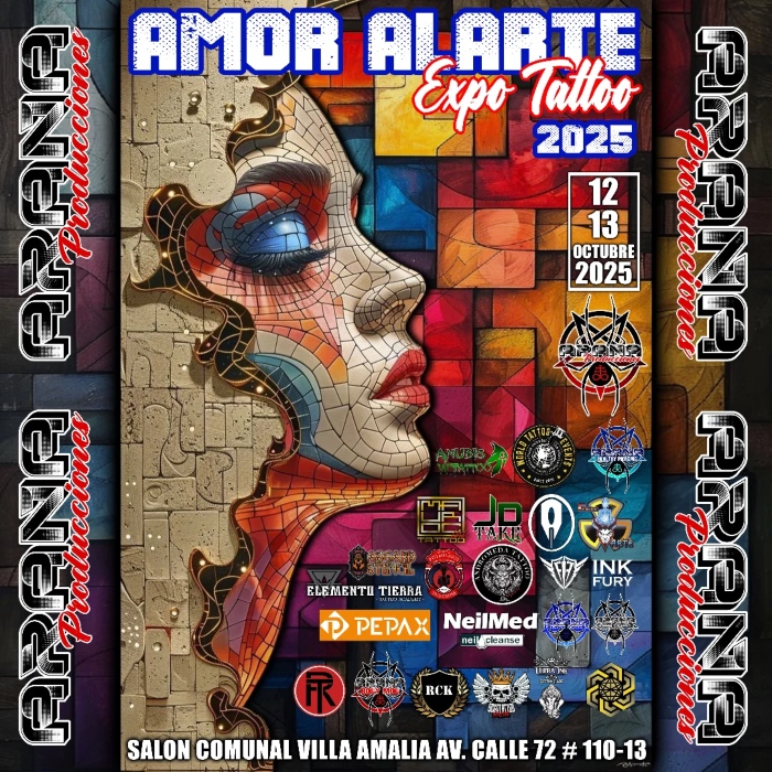 Amor Al Arte Expo Tattoo 12 October 2025