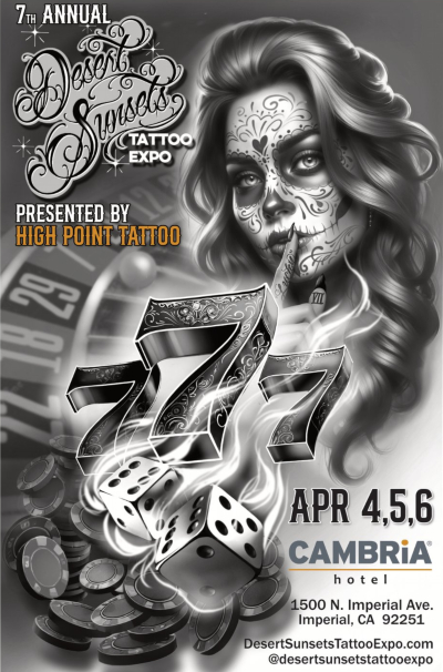 Desert Sunsets Tattoo Expo #7 4 April 2025